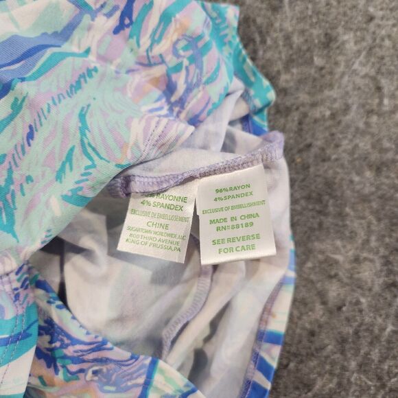 Lilly Pulitzer Women S Small Gianni Romper Light Lilac Aboat Time Sailboat Dress - Picture 12 of 16